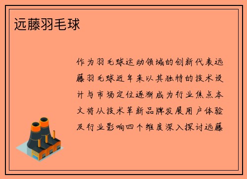 远藤羽毛球